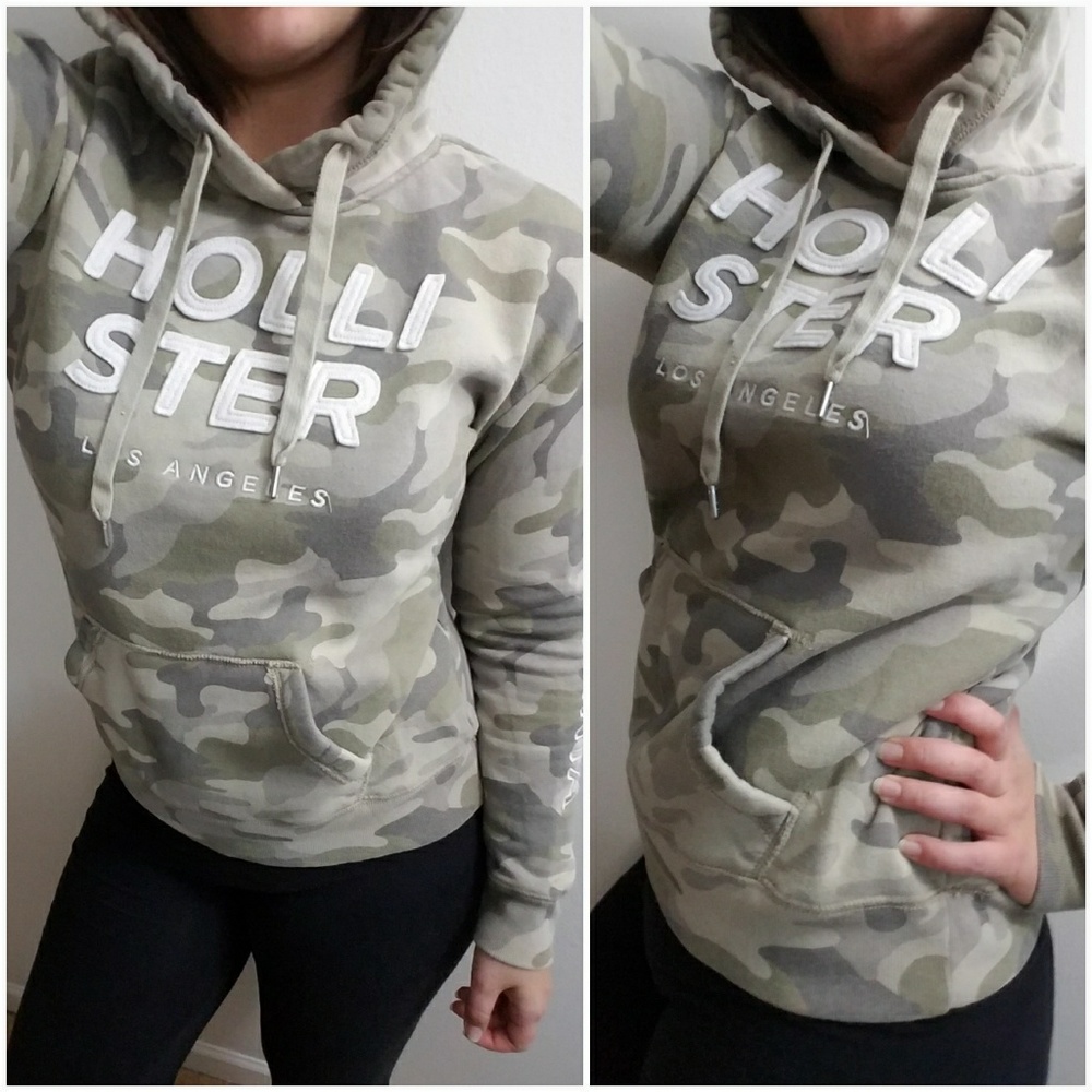 Hollister Camo Hoodie